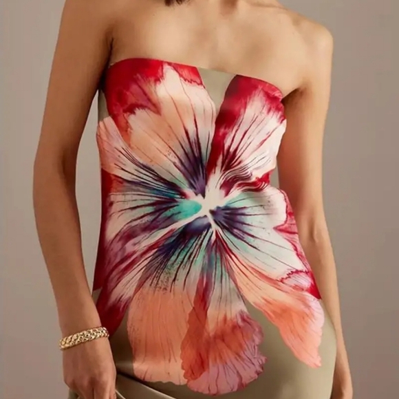 New Long Party Dress Size M - Picture 3 of 12